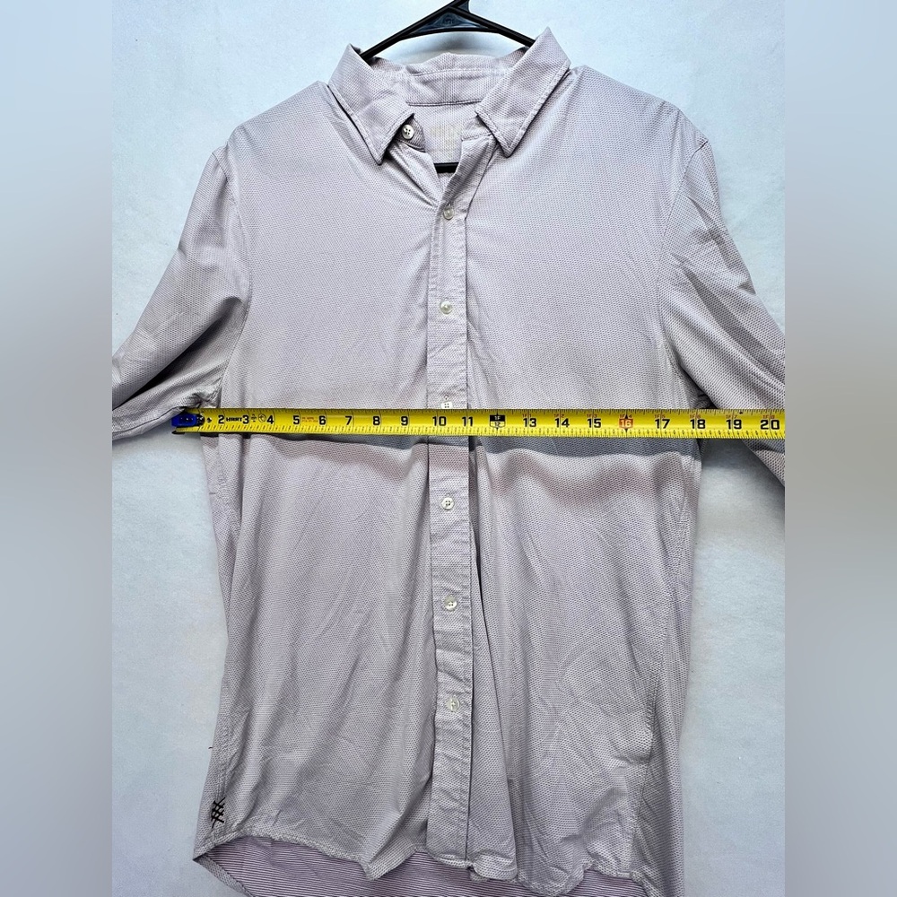 RHONE Work‎ Commuter Stretch Button Down Shirt - Size Small, light lavender - Picture 6 of 11